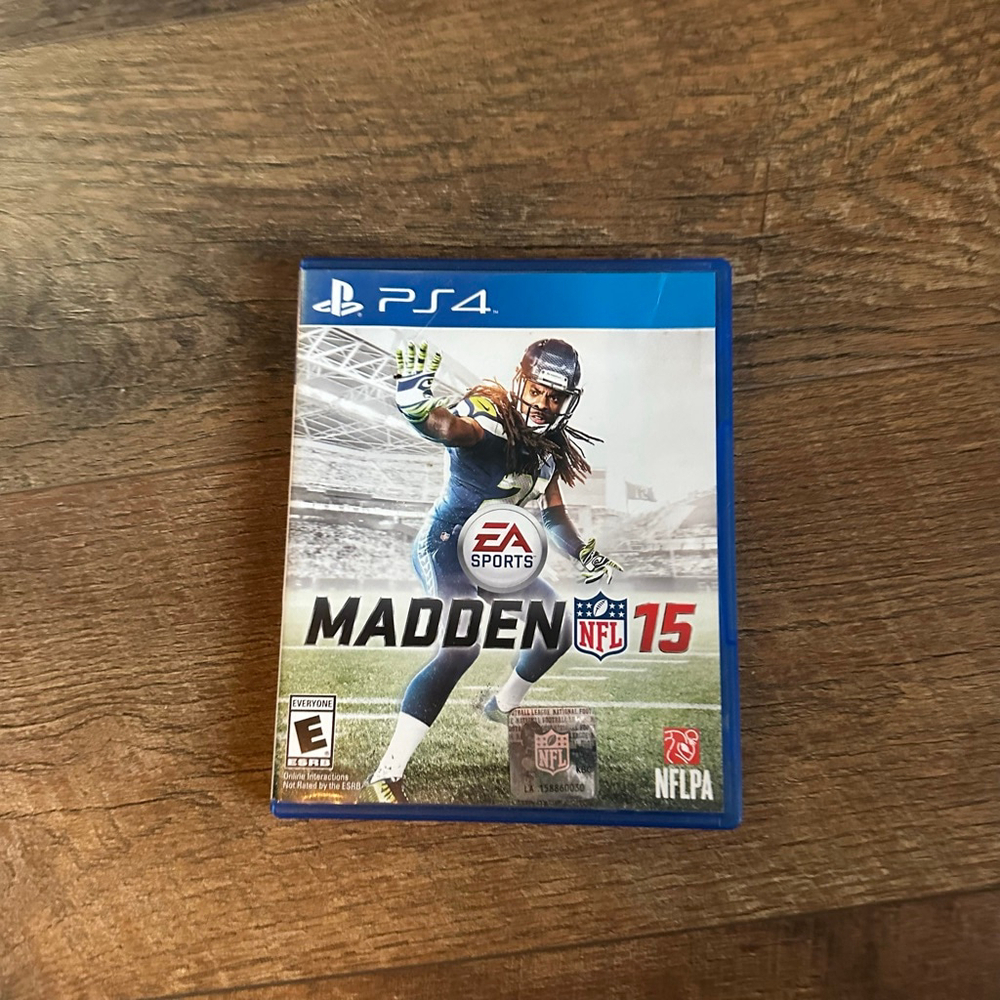 EA Sports Madden NFL 15 PS4 Video Game One Size Blue White